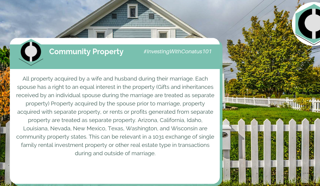What Is a Community Property In SFR Investing?