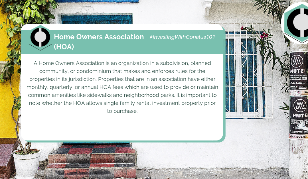 What Is A Home Owners Association (HOA) In SFR Investing?